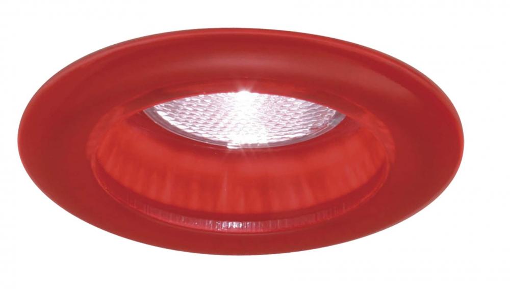 Red Recessed Lighting Trim