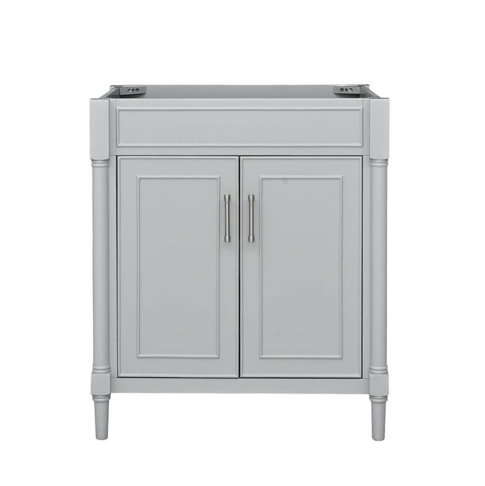 Avanity Bristol 30 in. Vanity Only in Light Gray