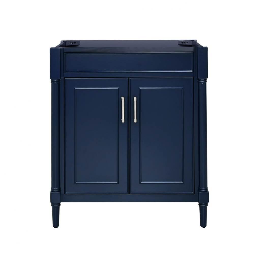 Avanity Bristol 30 in. Vanity Only in Navy Blue