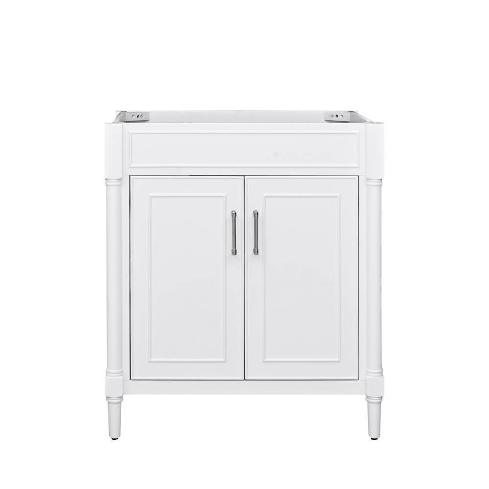 Avanity Bristol 30 in. Vanity Only in White