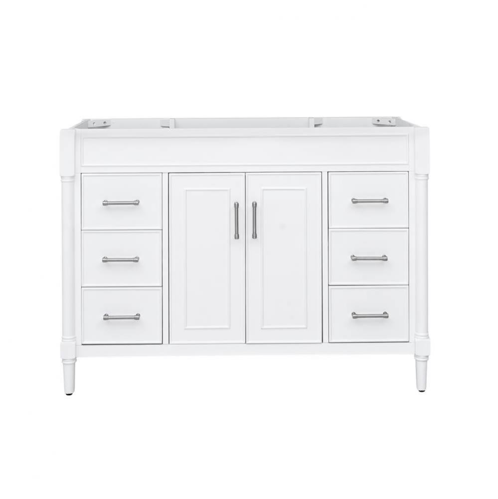 Avanity Bristol 48 in. Vanity Only in White