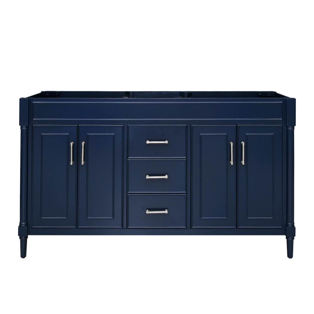 Avanity Bristol 60 in. Vanity Only in Navy Blue