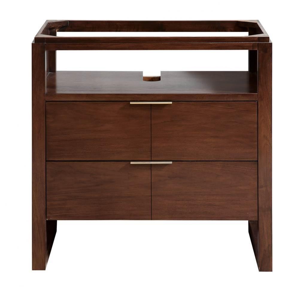 Avanity Giselle 33 in. Vanity in Natural Walnut