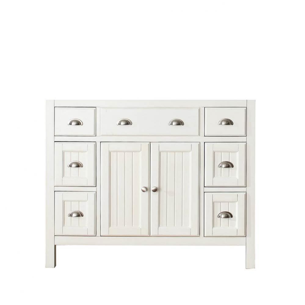 Avanity Hamilton 42 in. Vanity Only in French White finish