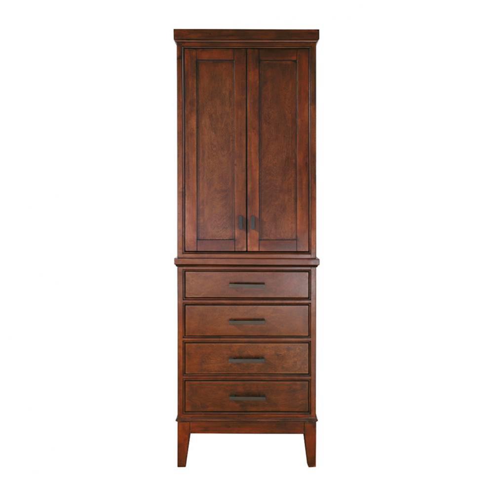 Avanity Madison 24 in. Linen Tower in Tobacco finish