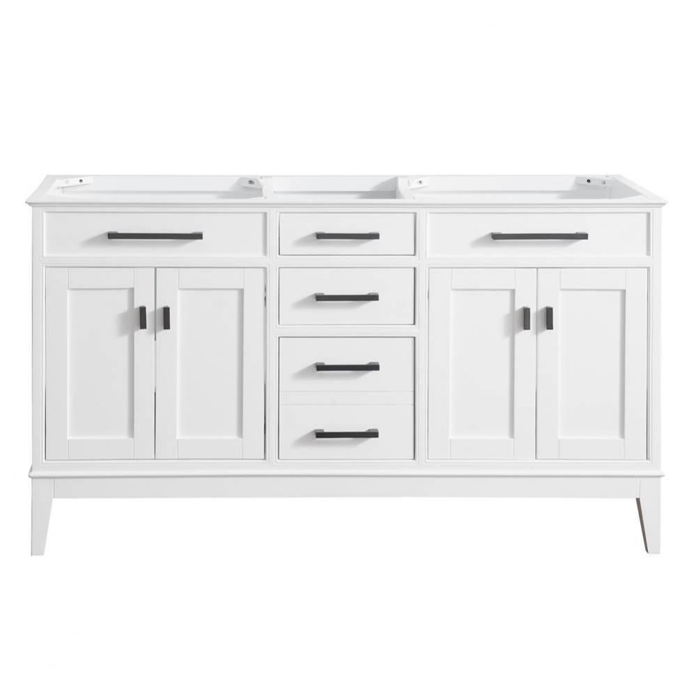 Avanity Madison 60 in. Vanity Only in White finish