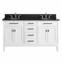 Avanity MODERO-VS60-WT-A-E - Avanity Modero 61 in. Single Vanity in White finish with Cala White Engineered Stone Top