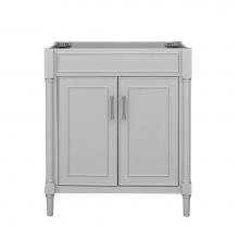 Avanity BRISTOL-V30-LG - Avanity Bristol 30 in. Vanity Only in Light Gray