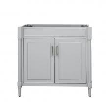 Avanity BRISTOL-V36-LG - Avanity Bristol 36 in. Vanity Only in Light Gray