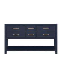 Avanity BROOKS-V60-NB - Avanity Brooks 60 in. Vanity Only in Navy Blue