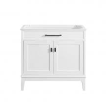 Avanity MADISON-V36-WT - Avanity Madison 36 in. Vanity Only in White finish