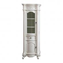 Avanity PROVENCE-LT24-AW - Avanity Provence 24 in. Linen Tower in Antique White finish