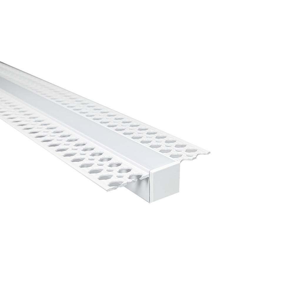 4’ Trimless Channel for COB Tape Light, White Finish