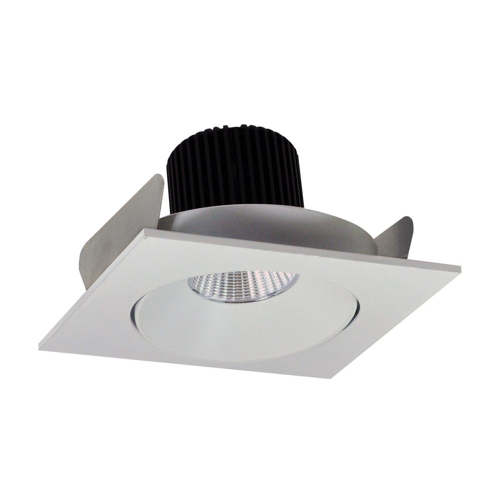 4&#34; Iolite LED Square Adjustable Cone Reflector, 800lm / 14W, 5000K, White Reflector / White