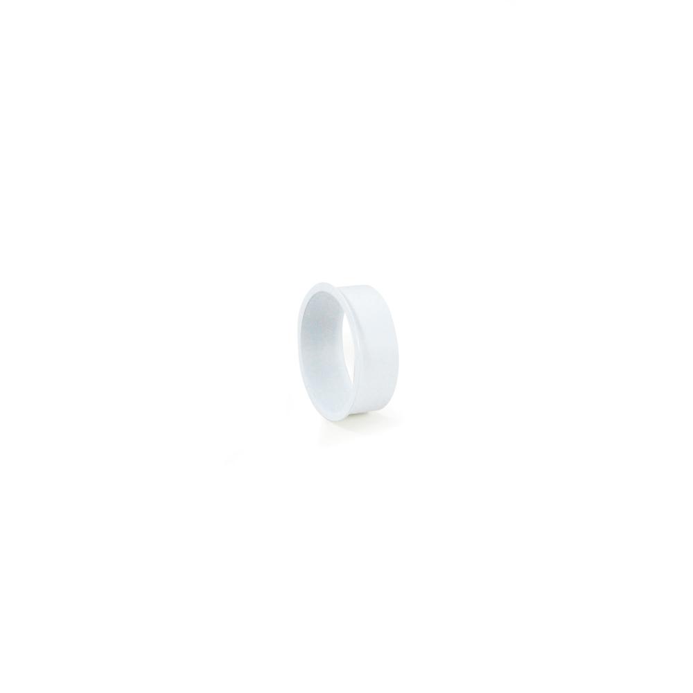 5/8&#34; Matte Powder White Opaque Snoot for Pearl, 2&#34; & 4&#34; Iolite Trims