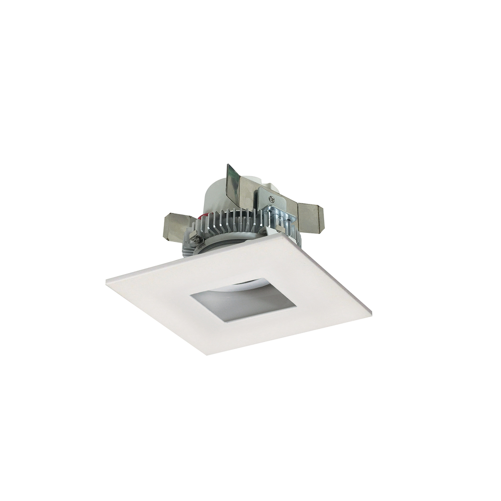 4&#34; Cobalt Click LED Retrofit, Square Pinhole, 750lm / 10W, 3500K, White Flange