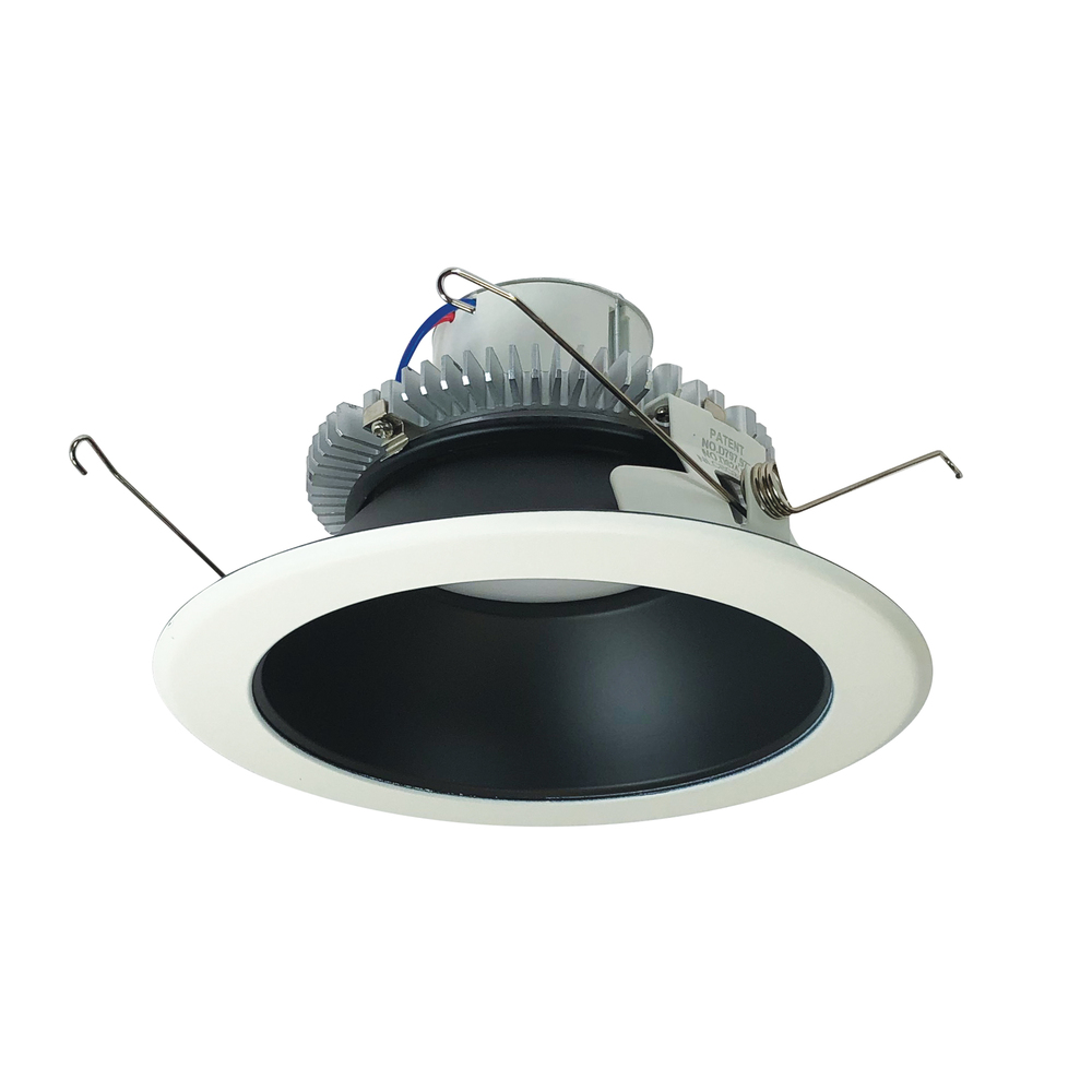 6&#34; Cobalt Click LED Retrofit, Round Reflector, 750lm / 10W, 3000K, Black Reflector / White