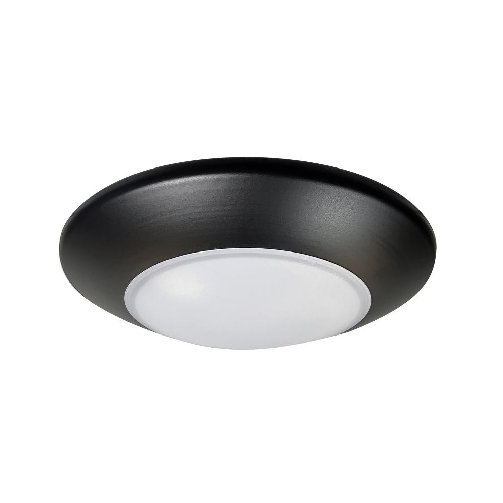 4&#34; AC Opal LED Surface Mount, 700lm / 10.5W, 4000K, Black finish