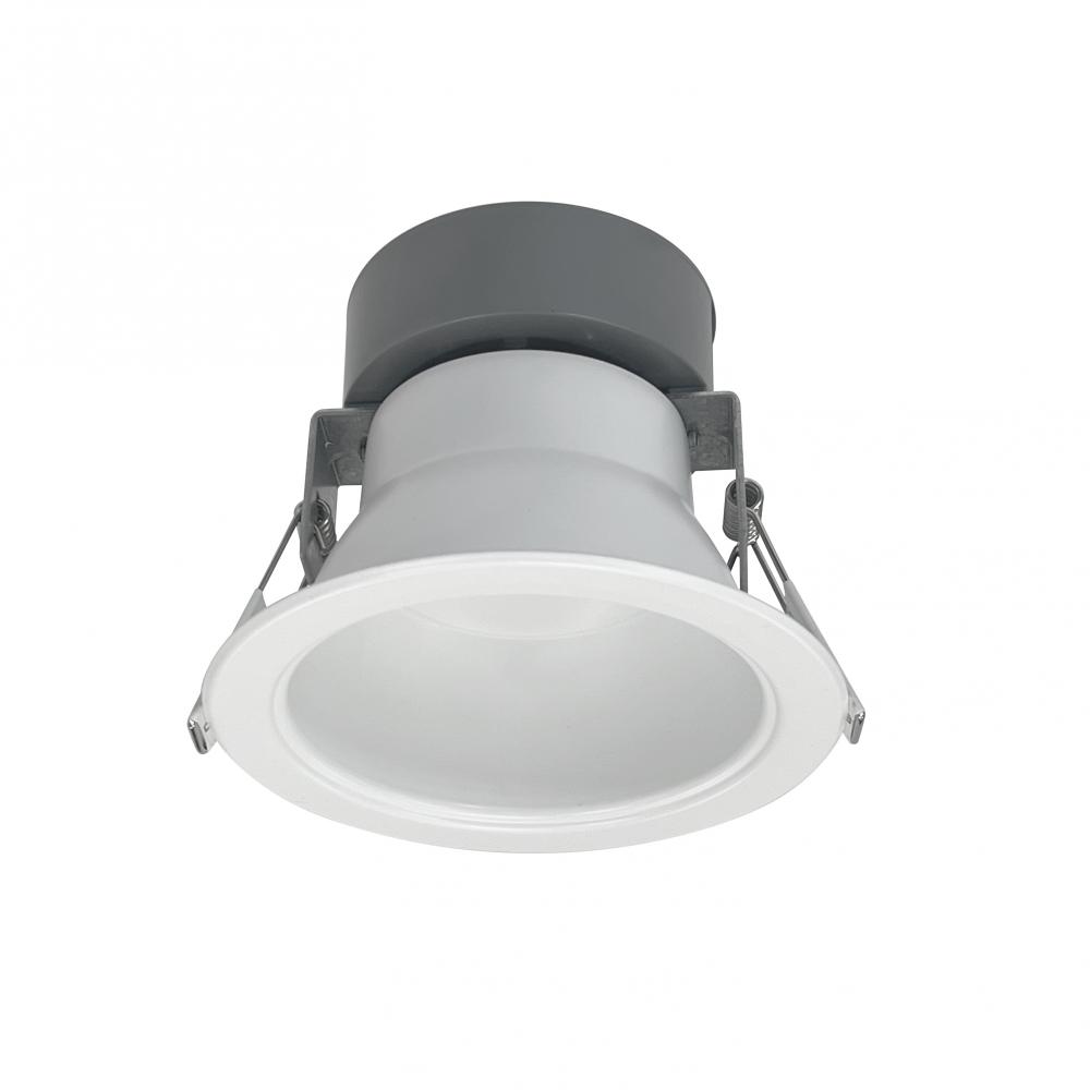 4&#34; Quartz Round Can-less LED Downlight with Selectable Lumens & CCT, 120-277V input, Up to