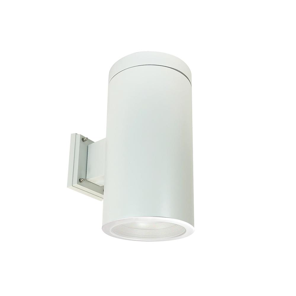 6&#34; Cylinder, White, Wall Mount, Incandescent, Baf., White