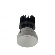 Nora NIO-4RTLNDC30QWW - 4" Iolite LED Round Trimless Downlight, 10-Degree Optic, 850lm / 12W, 3000K, White Finish