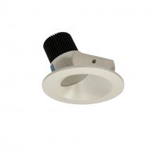 Nora NIO-4RW27XWW/10 - 4" Iolite LED Round Wall Wash, 1000lm / 14W, 2700K, White Reflector / White Flange