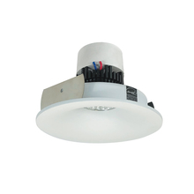 Nora NPR-4RNB30XMPW - 4" Pearl LED Round Bullnose Retrofit, 1000lm / 12W, 3000K, Matte Powder White Finish