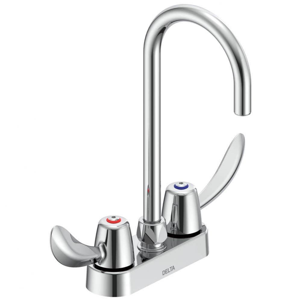 Commercial 27C4 / 27C5 / 27C6: Two Handle 4&apos;&apos; Deck Mount Faucet