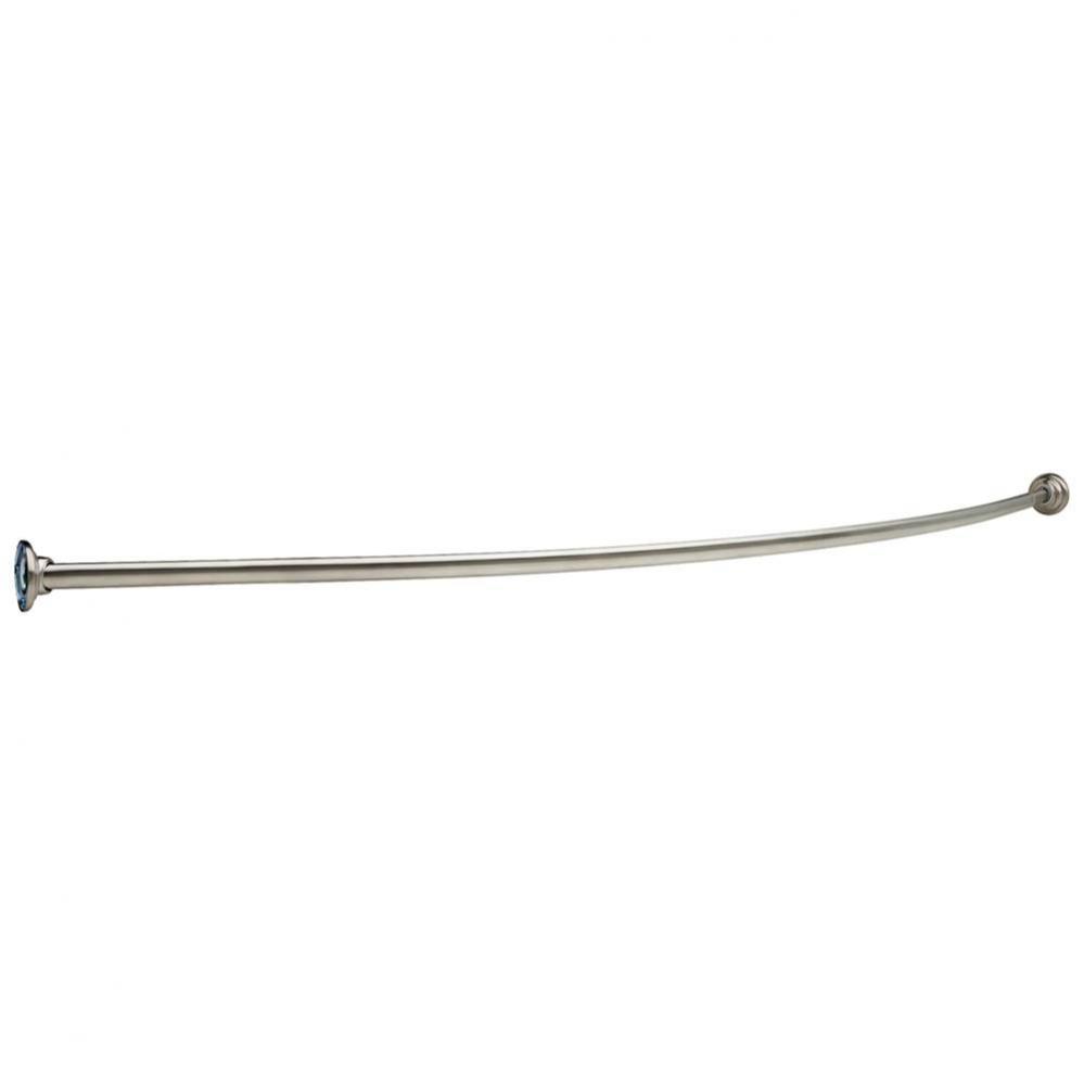 Commercial 1&apos;&apos; x 6&apos;&apos; Shower Rod with Brackets (6&apos;&apos;Bow)