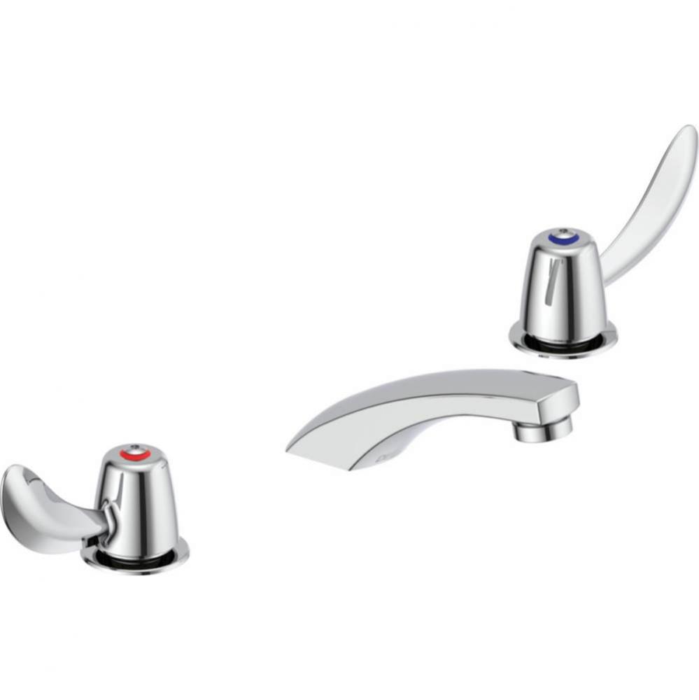 Commercial 23C1: Two Handle Widespread Bathroom Faucet - Less Pop-Up