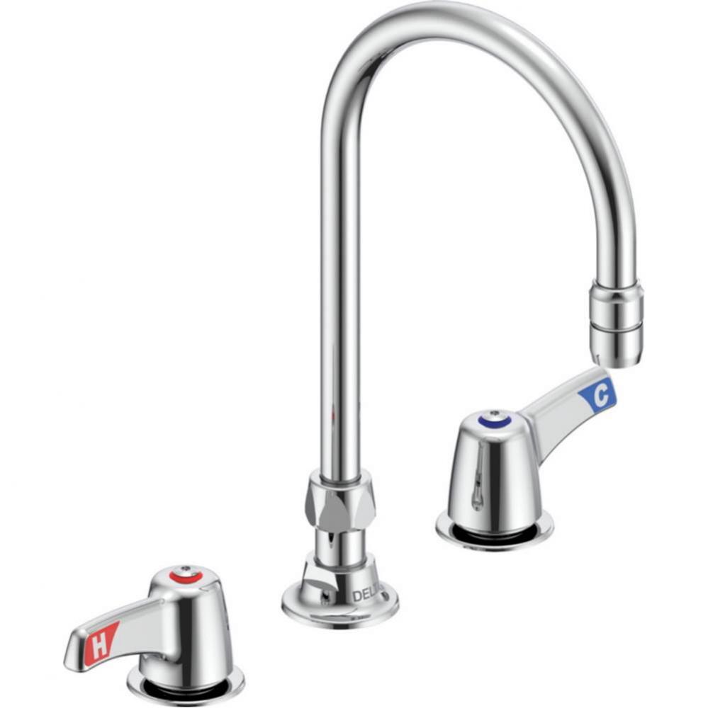 Commercial 27C1 / 27C2: Two Handle Deck-Mount Faucet