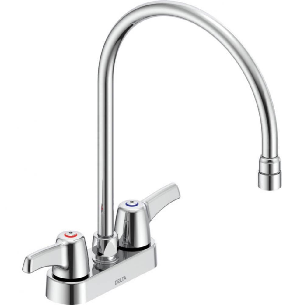 Commercial 27C4 / 27C5 / 27C6: Two Handle 4&apos;&apos; Deck Mount Faucet