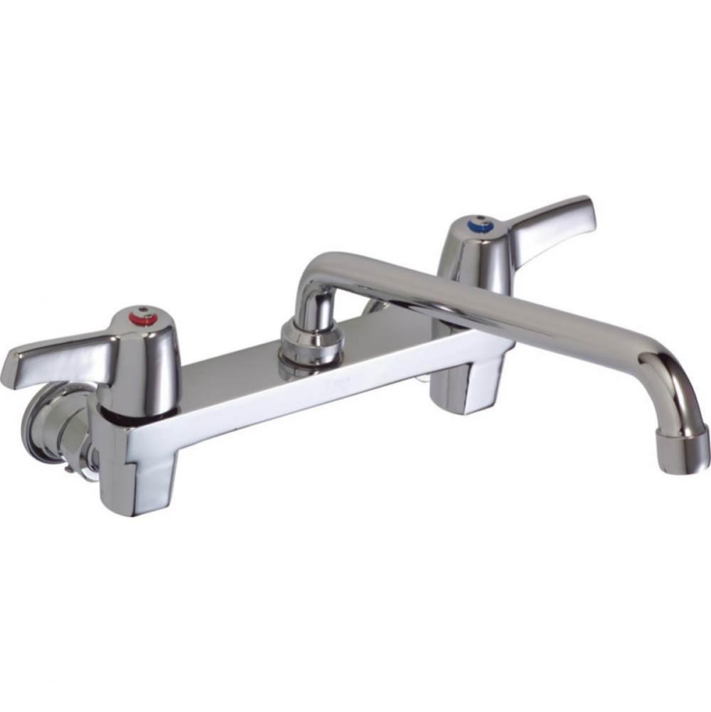 Commercial 28C3 / 28C4 / 28C6: Two Handle 8&apos;&apos; Wall Mount Service Sink Faucet