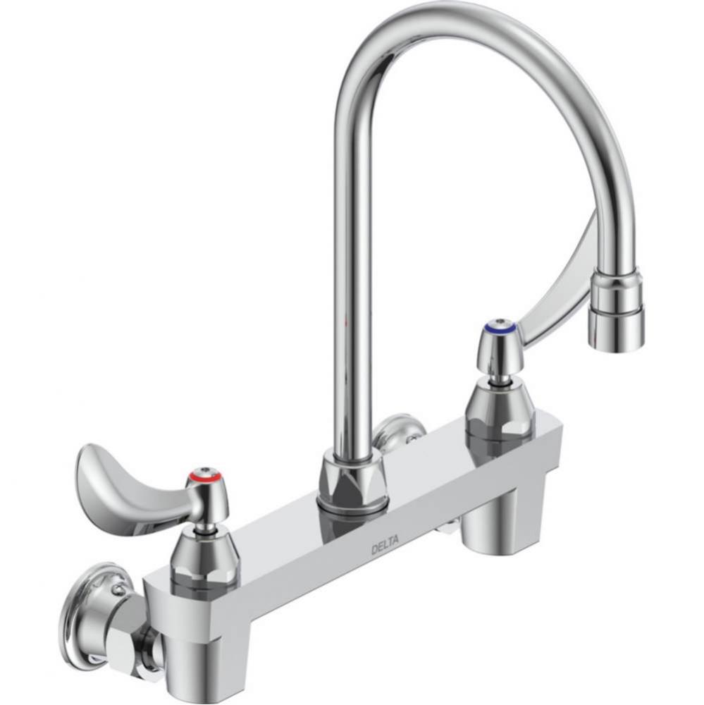 Commercial 28C3 / 28C4 / 28C6: Two Handle 8&apos;&apos; Wall Mount Service Sink Faucet