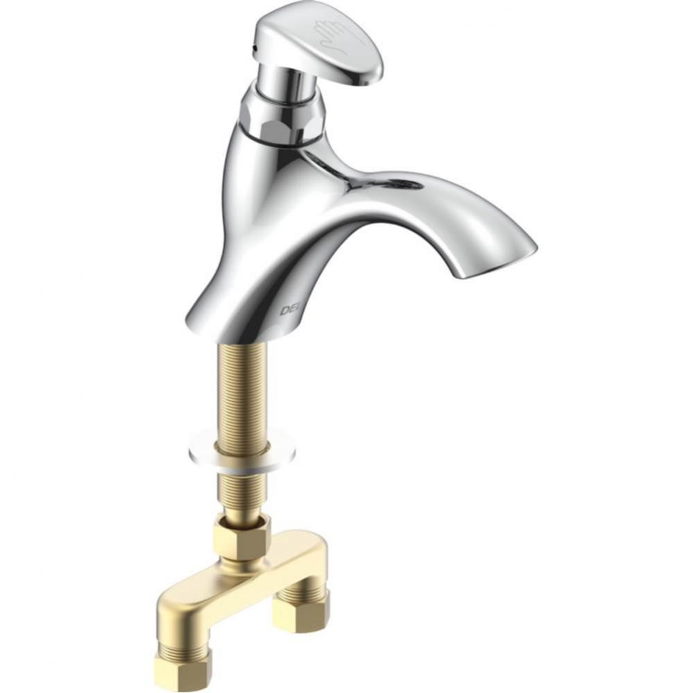 Commercial 87T: ADA Lever Metering Faucet with Mixing Tee