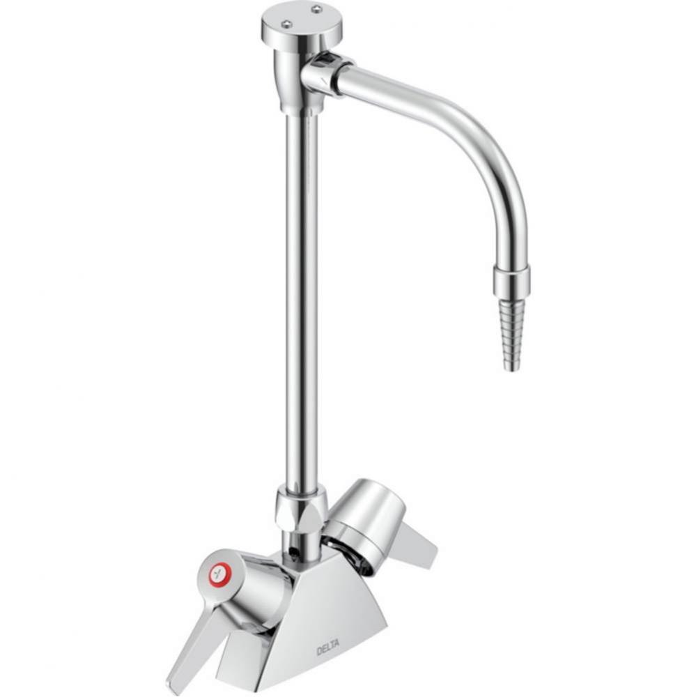 Commercial W67 Series Mixing Faucet: Two Handle 2 3/4&apos;&apos; Deck Mount Laboratory Mixing Fau