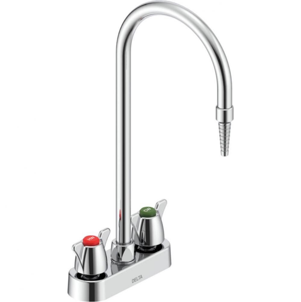 Commercial W67 Series Mixing Faucet: Two Handle 4&apos;&apos; Deck Mount Laboratory Mixing Faucet