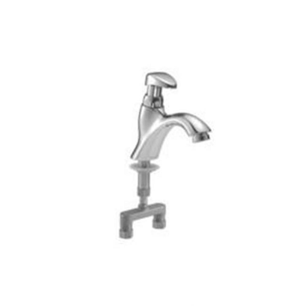 Commercial 87T: Single Hole Metering Slow-Close Bathroom Faucet