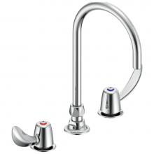 Delta Commercial 27C2972 - Commercial 27C1 / 27C2: Two Handle 8'' Below Deck Mount Faucet