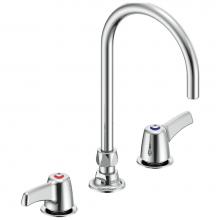 Delta Commercial 27C2973 - Commercial 27C1 / 27C2: Two Handle 8'' Below Deck Mount Faucet