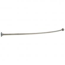 Delta Commercial 42206-SS - Commercial 1'' x 6'' Shower Rod with Brackets (6''Bow)