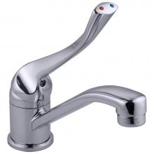 Delta Commercial 570LF-06ELH - Commercial HDF®: Single Handle Basin Faucet