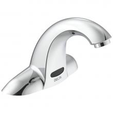 Delta Commercial 591T0220 - Commercial 591T: Hardwire Electronic Bathroom Faucet