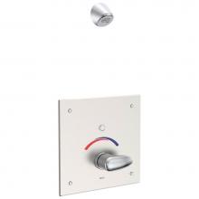 Delta Commercial 860T177 - Commercial 860T: Push Button Electronic Shower System