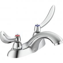 Delta Commercial 21C134 - Commercial 21C: Two Handle Centerset Bathroom Faucet - Less Pop-Up