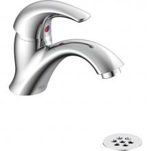 Delta Commercial 22C901 - Commercial 22C: Single Handle Single Hole Centerset Bathroom Faucet with Grid Strainer