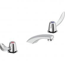 Delta Commercial 23C342 - Commercial 23C1: Two Handle Widespread Bathroom Faucet - Less Pop-Up