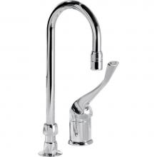 Delta Commercial 24T2653 - Commercial 24T2: Single Control Mixing Faucet with Gooseneck Spout - Less Pop-Up