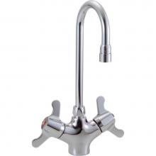 Delta Commercial 25C3827 - Commercial 25C3: Two Handle Single Shank Mixing Faucet