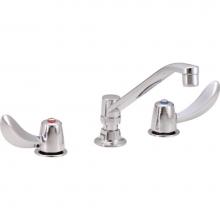 Delta Commercial 27C2142 - Commercial 27C1 / 27C2 Two Handle 8'' Below Deck Mount Faucet